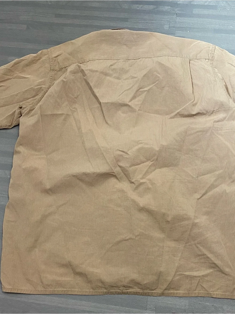 Banana Republic Men's Short-Sleeve Button-Down in Khaki
